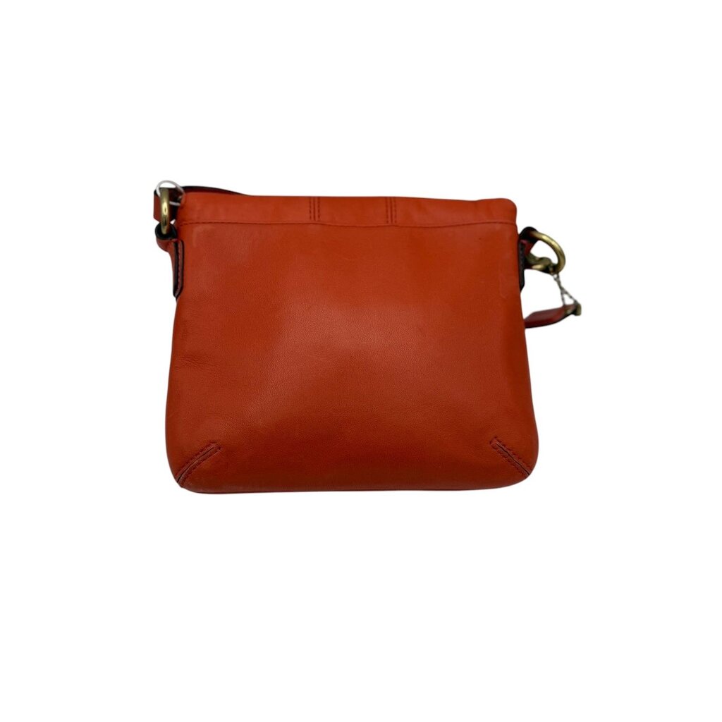 Peyton Cargo Leather Turnlock Crossbody Bag