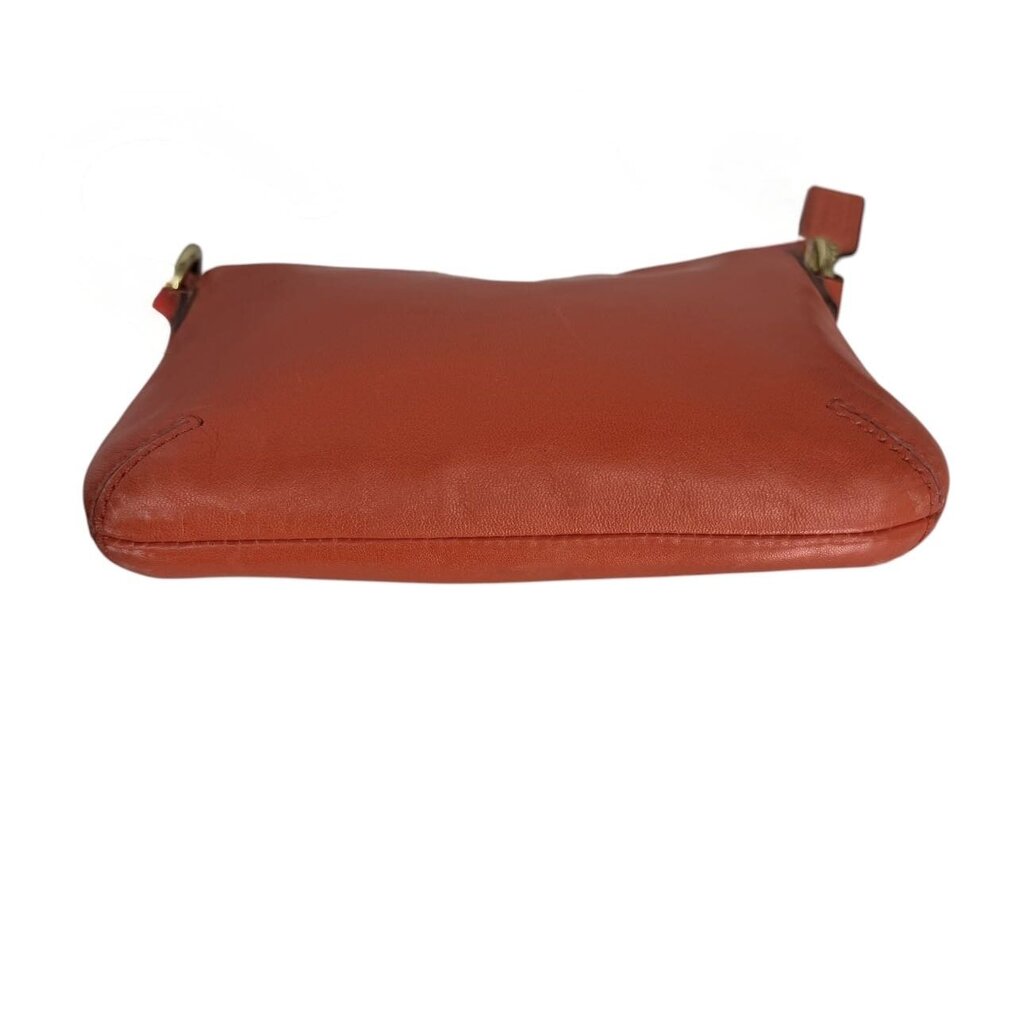 Peyton Cargo Leather Turnlock Crossbody Bag