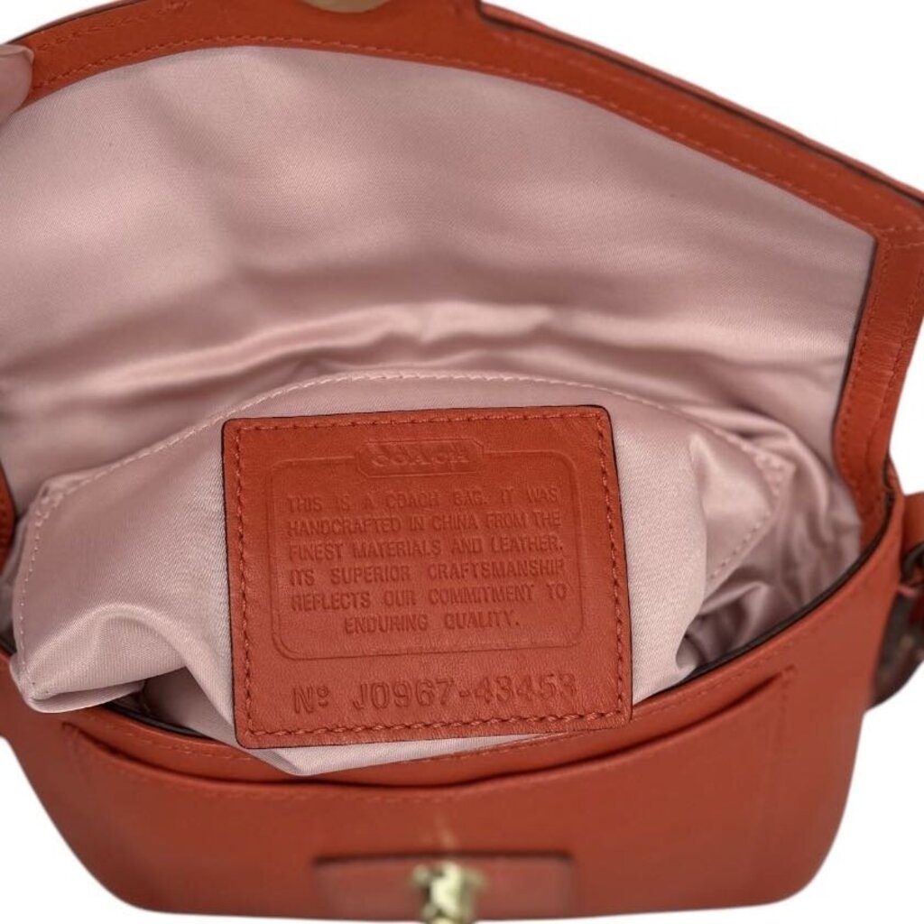 Peyton Cargo Leather Turnlock Crossbody / GD6