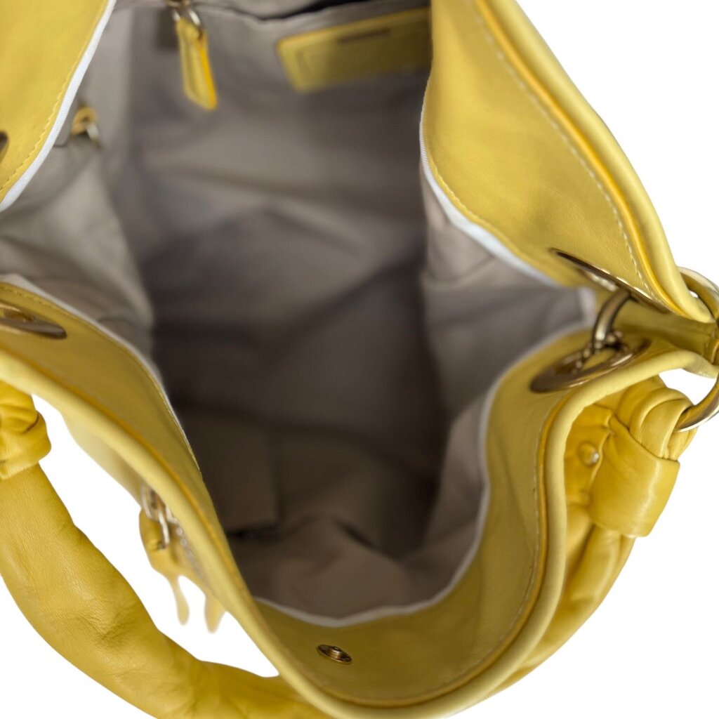 Parker Pleated Leather Hobo Bag