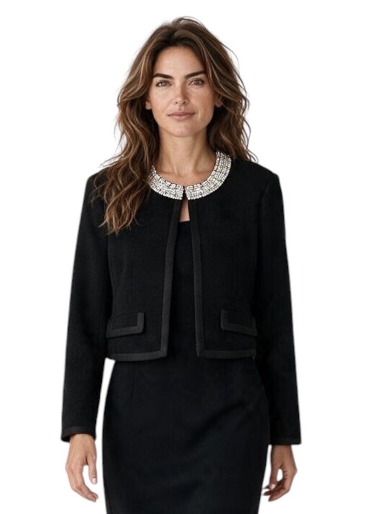 Bobby Rhinestone Collar Blazer / HB6