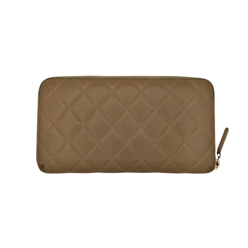 Quilted Lambskin Continental Zip / XHD6
