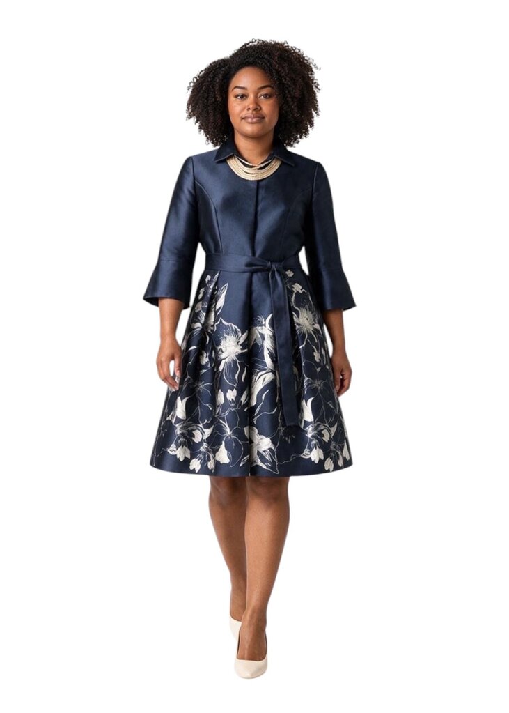 Belted ALine Floral Jaquard $2590 / HD6