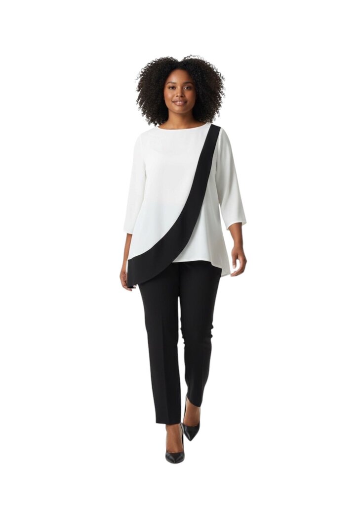 3/4 Sleeve Pullover Black Swish $1090 / HD6