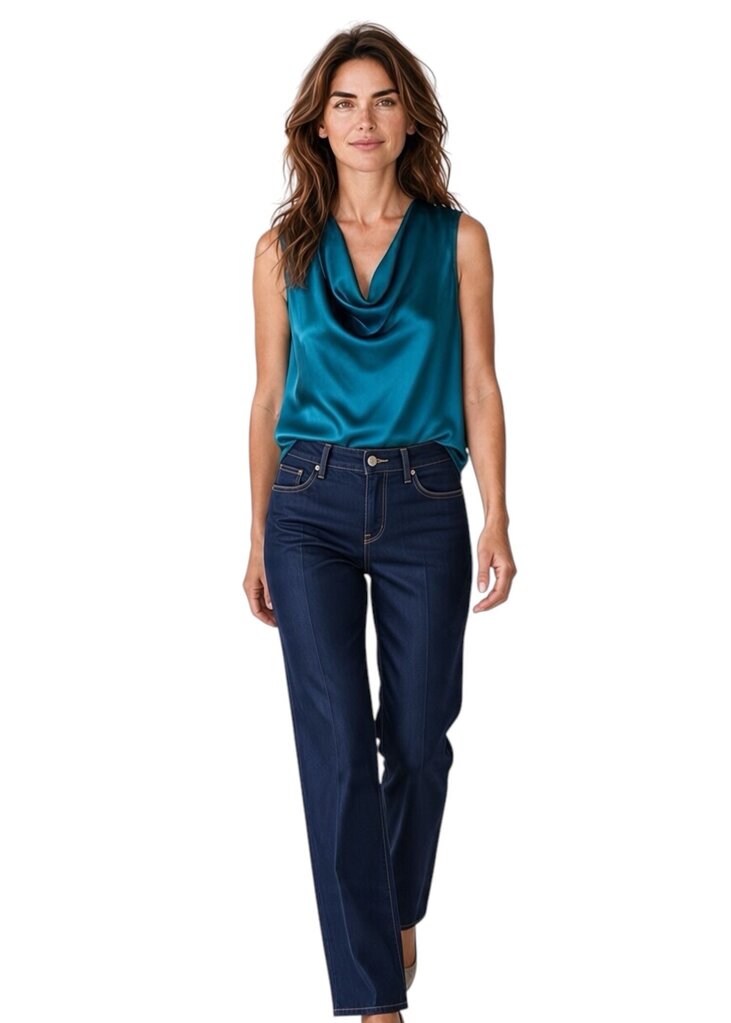 Silk Cowl Neck $338/ IA6