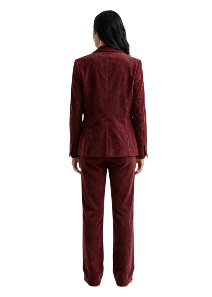Single Button Corduroy Blazer
