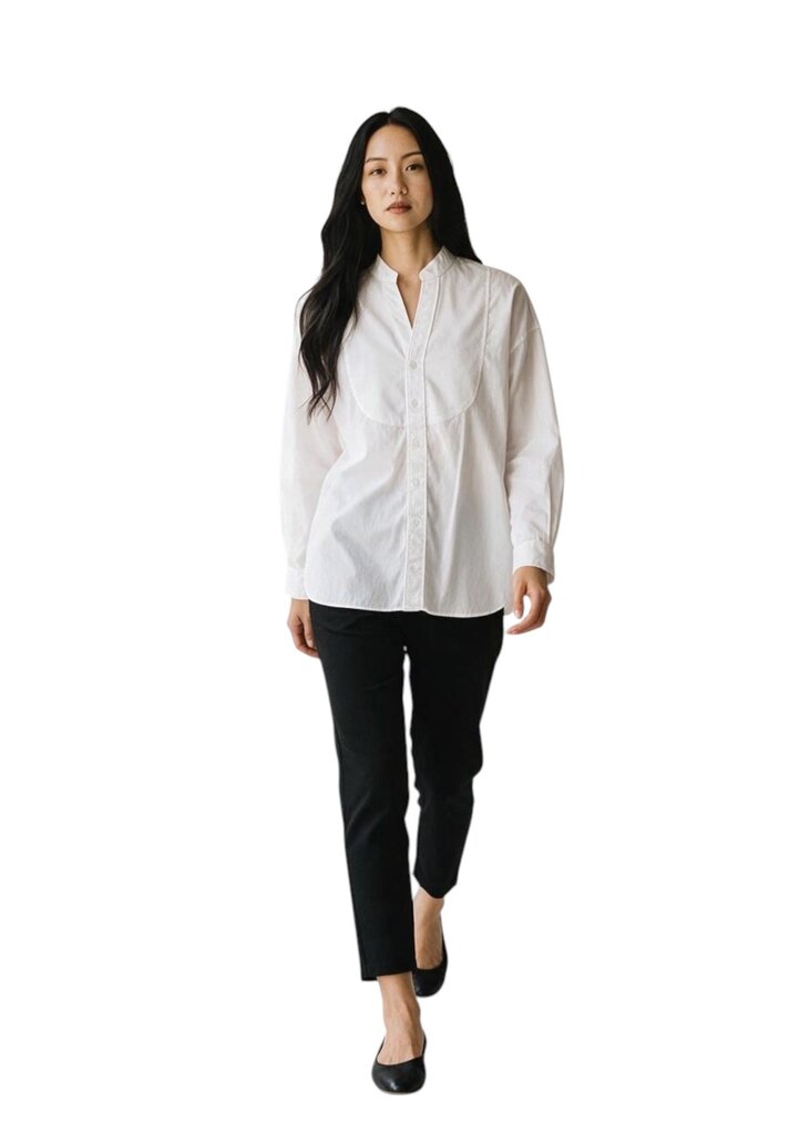 Victoria Bib Button Up