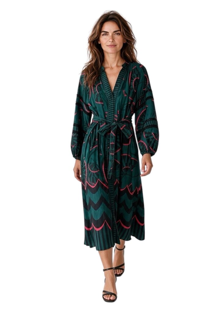Lyla Print Mix Maxi