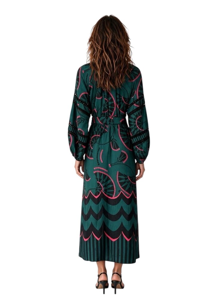 Lyla Print Mix Maxi