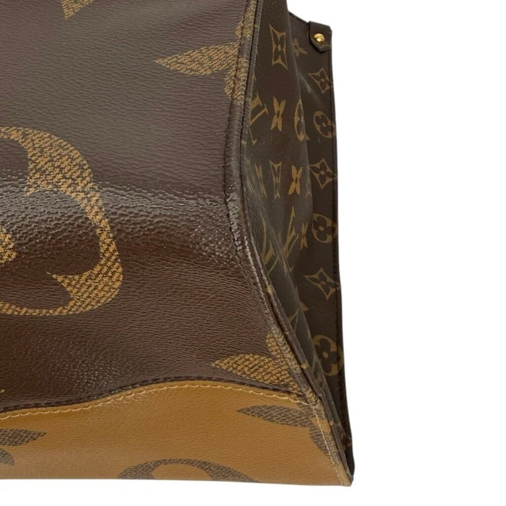 Coated Canvas Onthego GM Tote Bag Pre-Owned Excellent Condition MSRP $3550