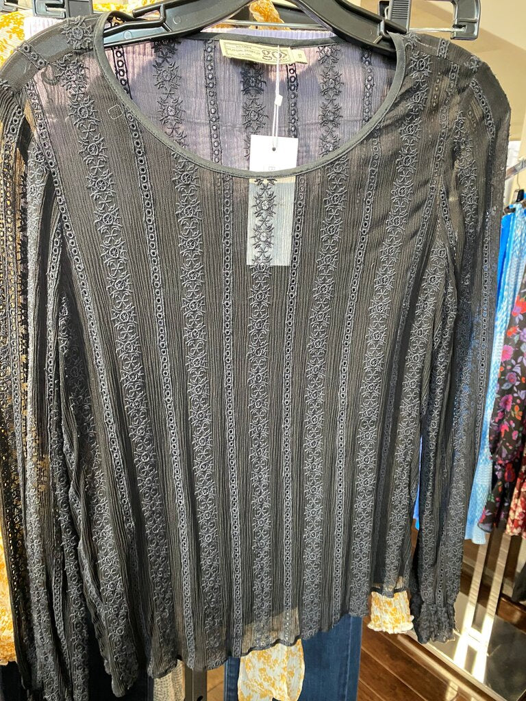 Sheer Lace Long Sleeve/EE6