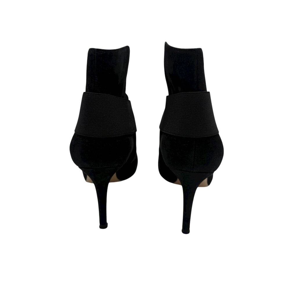 X Strap Stiletto Boots