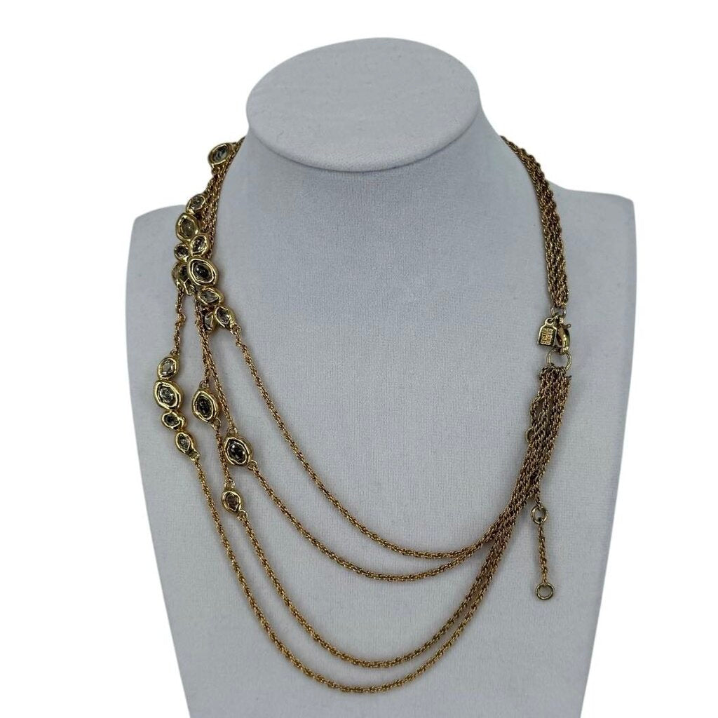 Elements Multi Strand Crystal Necklace