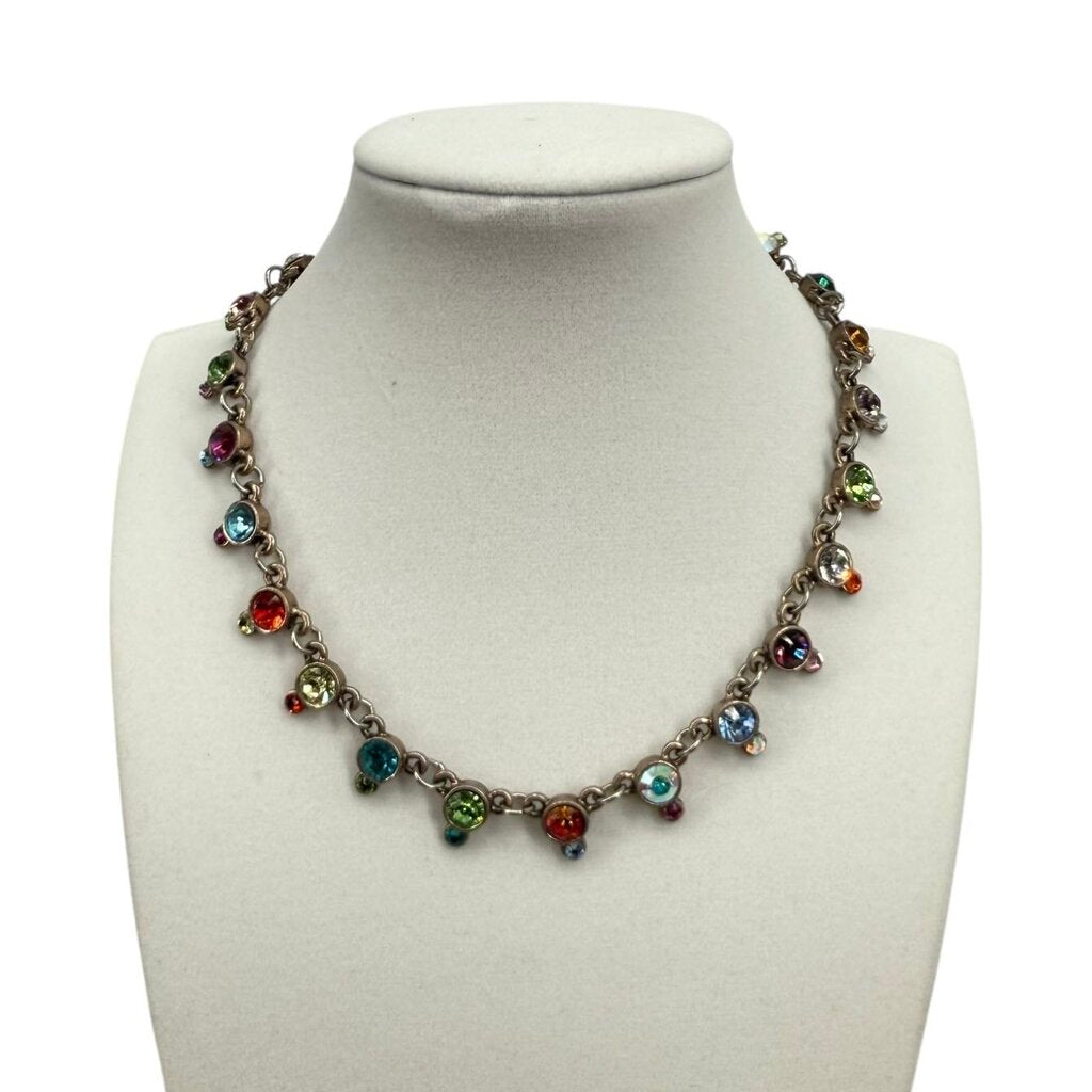 Multicolor Swarovski Crystal Choker