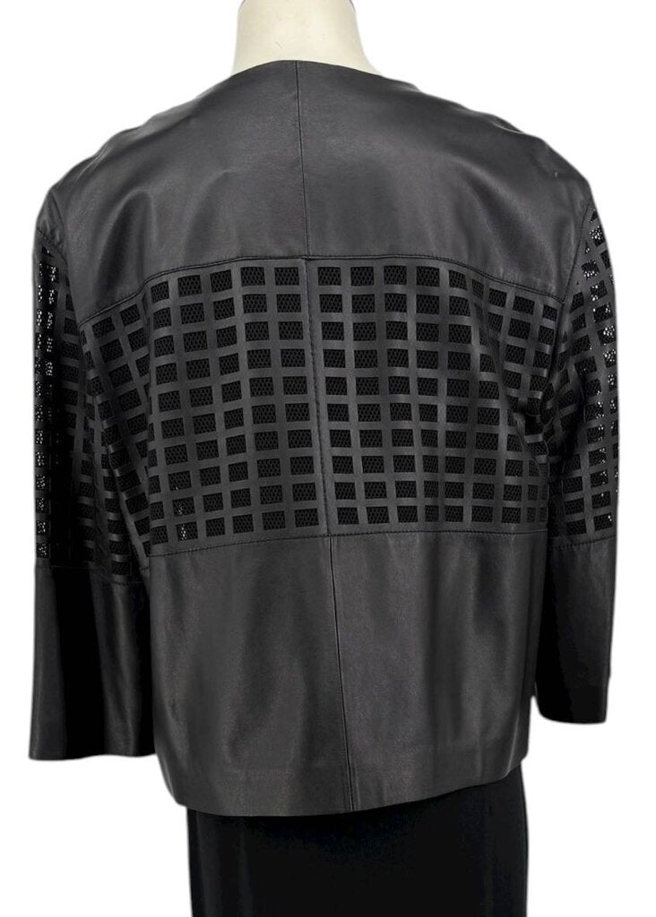 L148 WPane Leather Zip / AE4