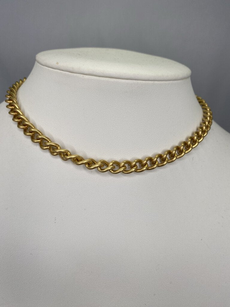 Pame Cuban Rocker Chain w Baroque Pearl / IB4