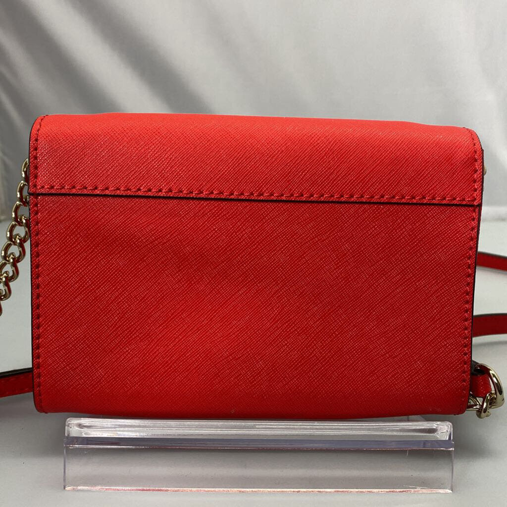 Saffiano Lthr Convertible Clutch w Crossbody Strap / JA4