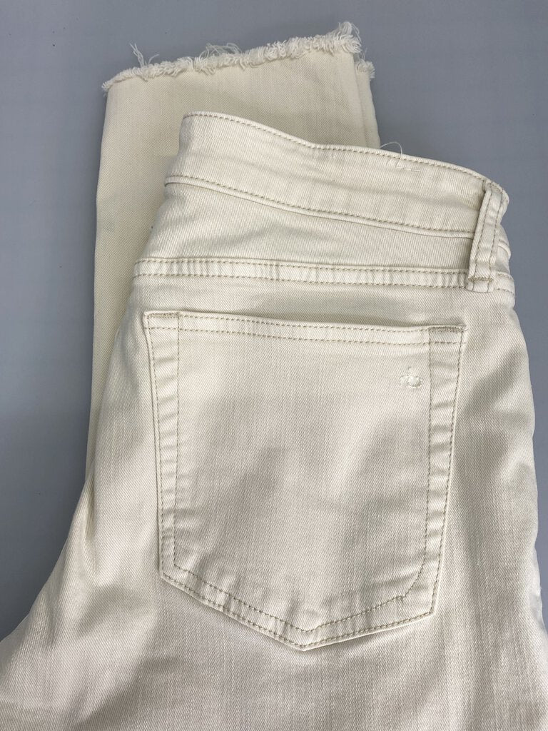 Nina High Rise Raw Edge Straight / JC4