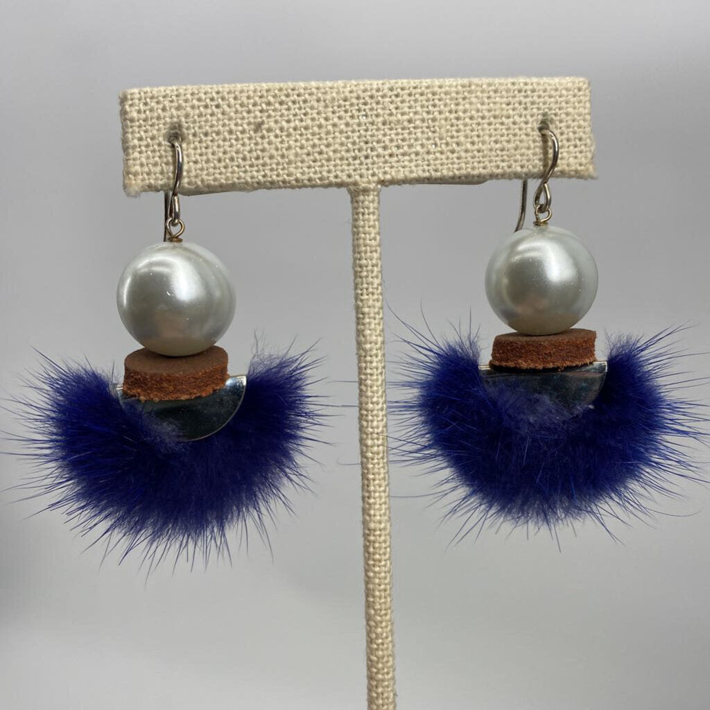 Luna Mink w Royal Blue Mink & Pearl / JD4