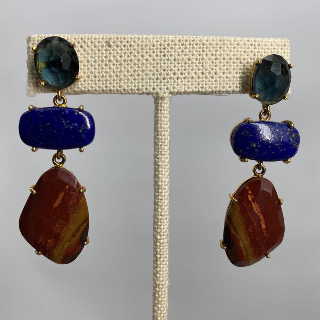 Linked Gemstone Lapis Turquoise / JD4