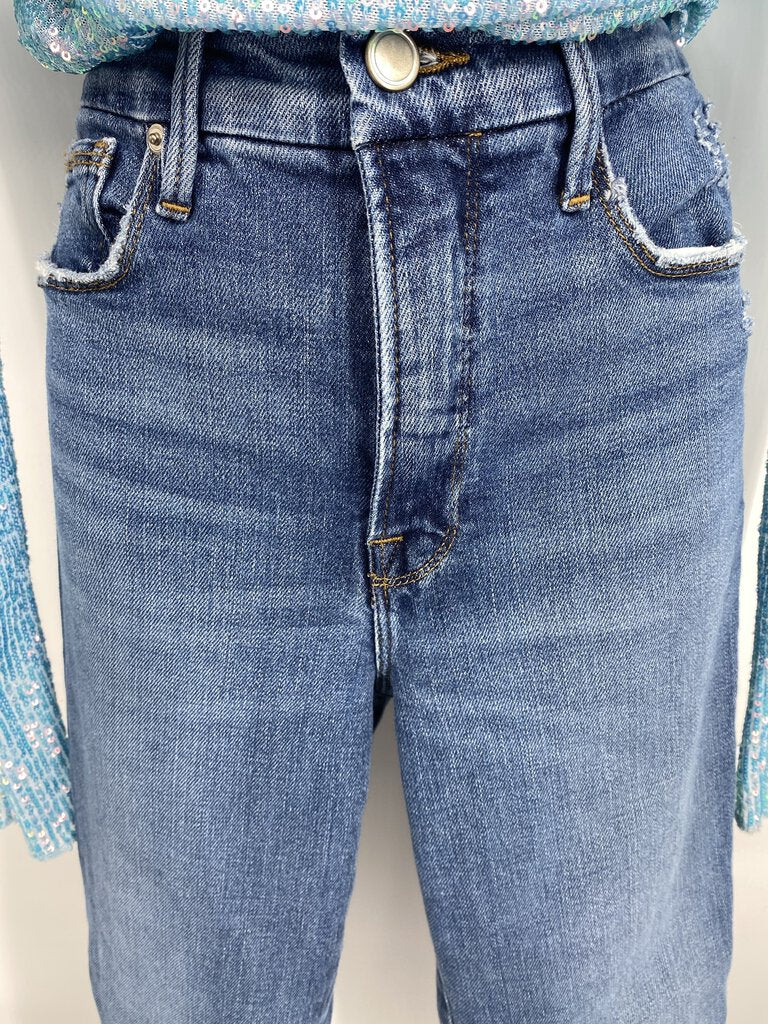 Classic 5 pocket w/ Raw Hem / JD4