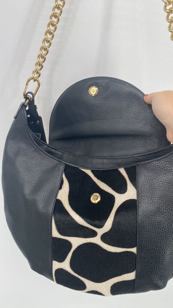 Animal Print w/ Chain Shoulder Strap \ JE4