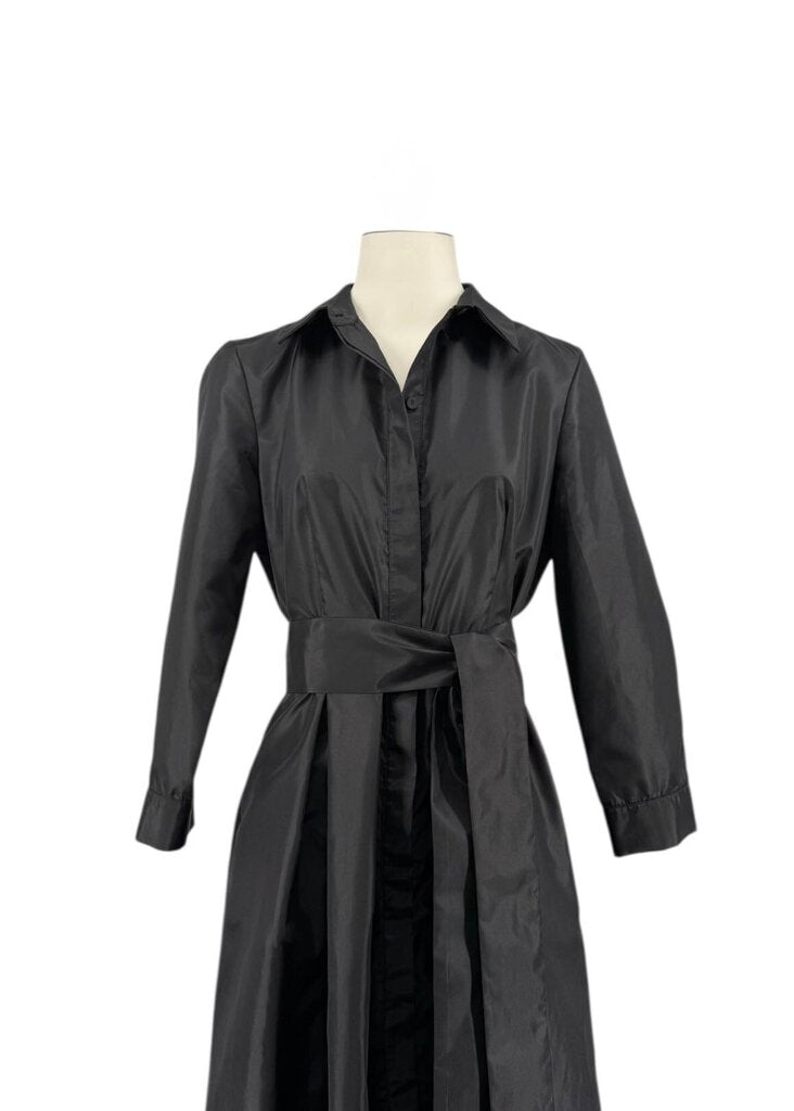 Belted Maxi Shirtdress