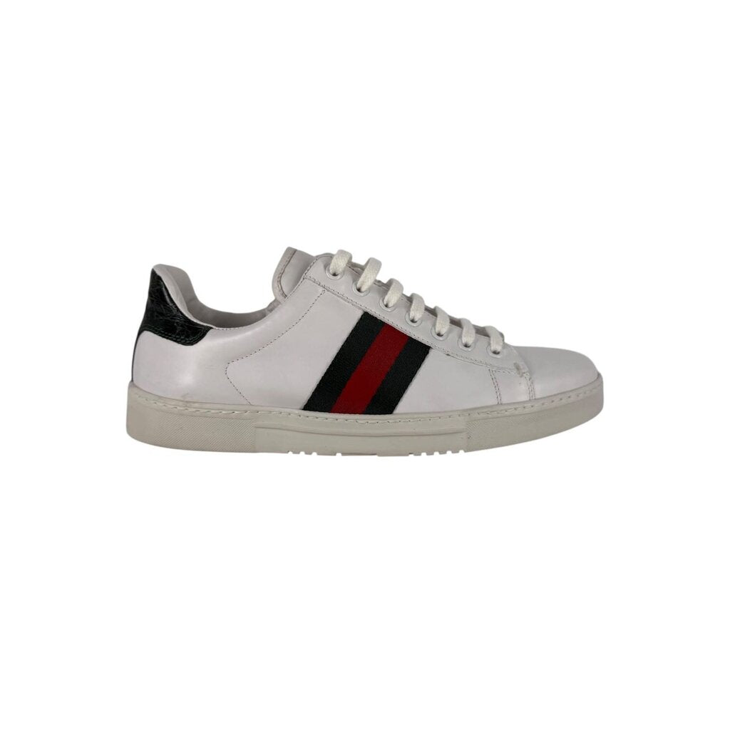 Ace Ribbon Leather Low Sneaker / XBC5