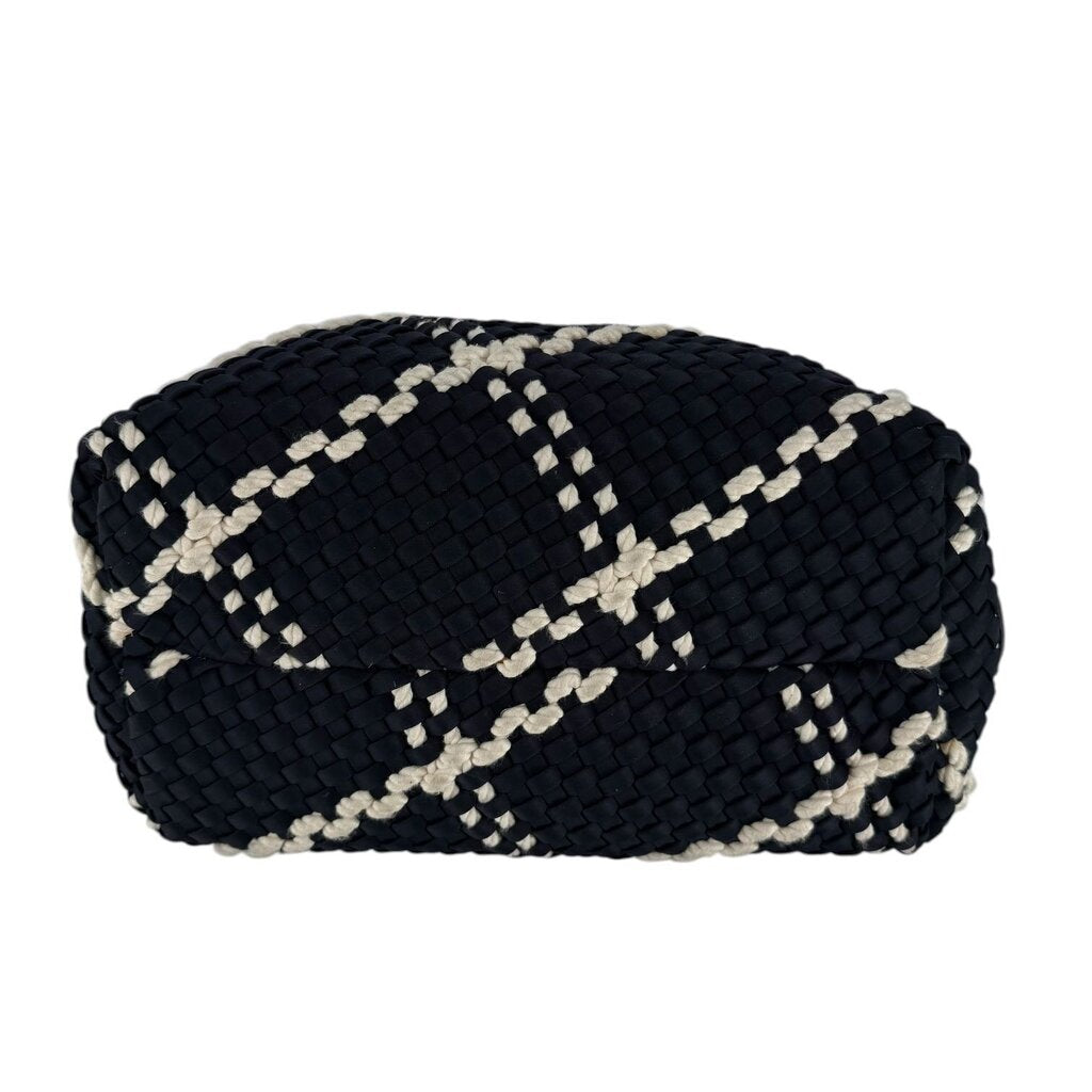 Naghedi Woven St. Barths White Blue