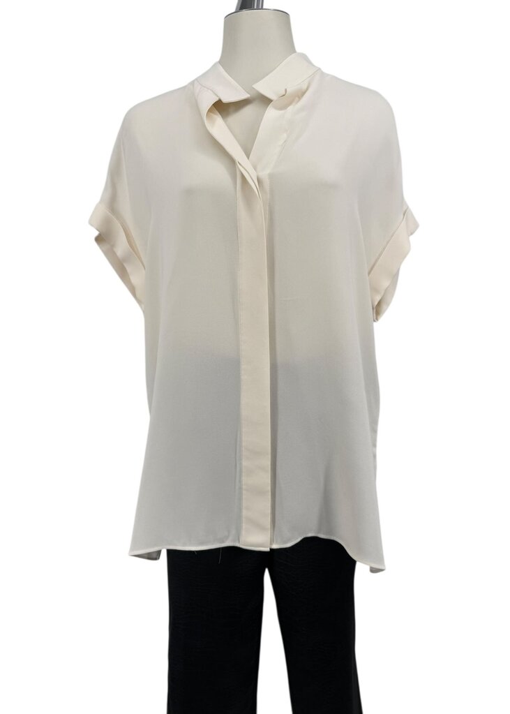 Short Collar Hidden Button / EE5