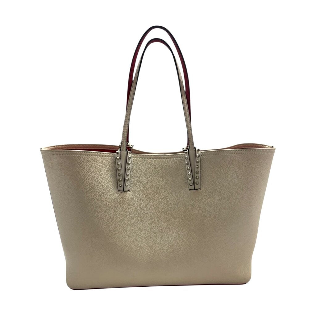 Cabata Studded Pebble Leather Tote
