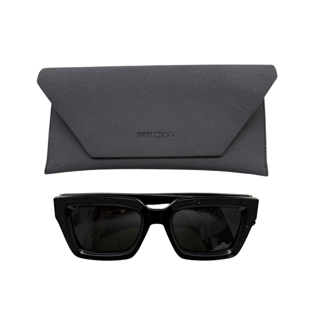 Megs Oversized Crystal Sunglasses