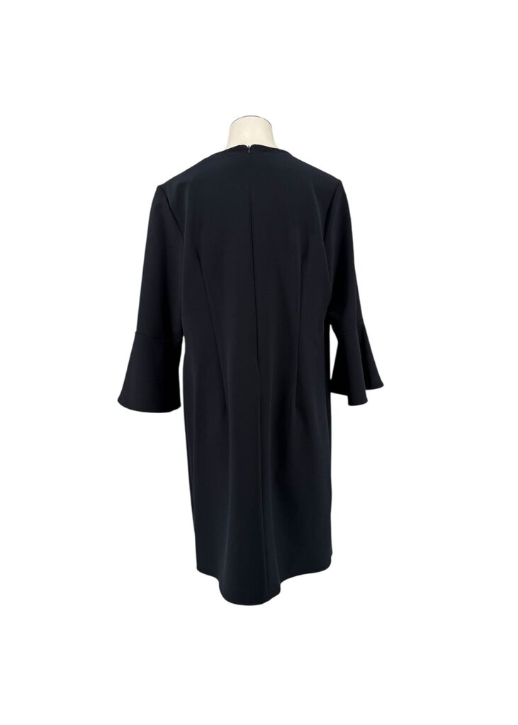 Bell Sleeve Tunic Shift Midi Dress