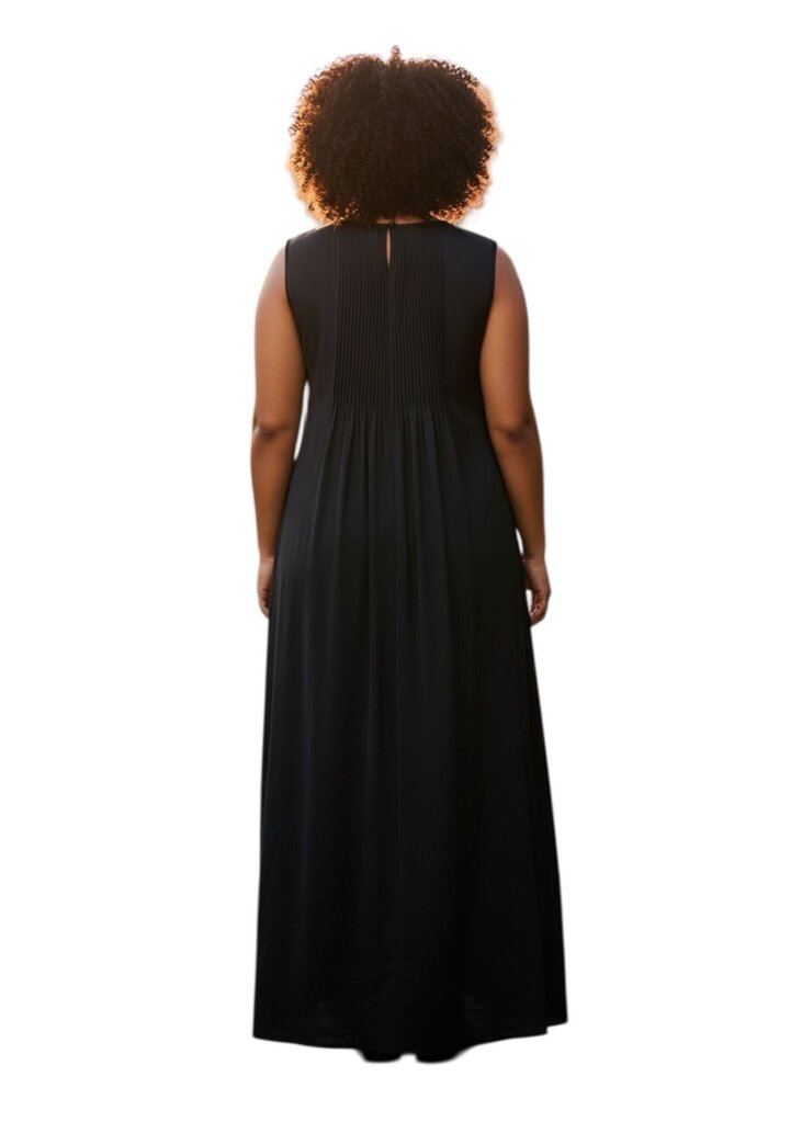 Silk Sleeveless Gown