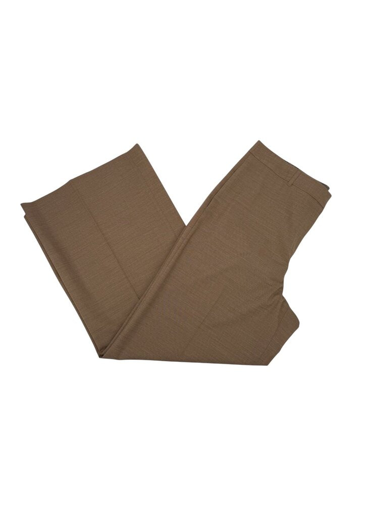 Pleated Wool Wide Leg Pants
