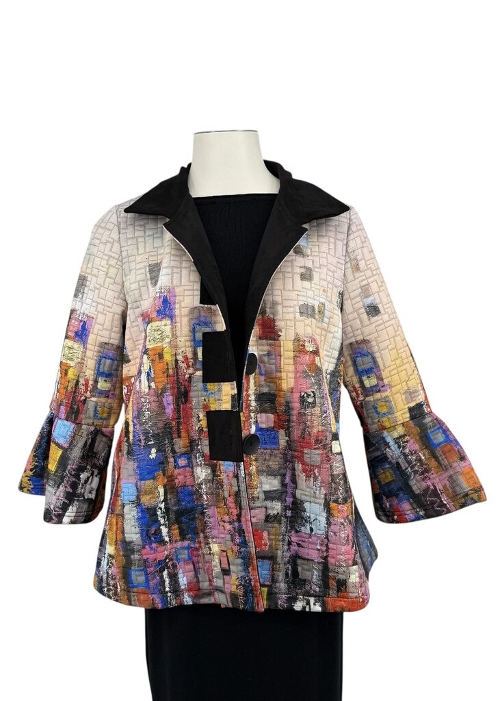 Quiltd Watercolor Bell Slv Btn / HD5