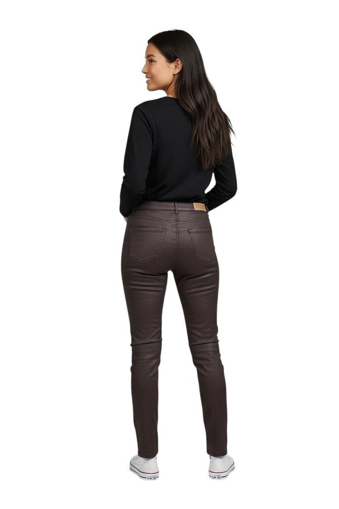 Coated Skinny Jeans