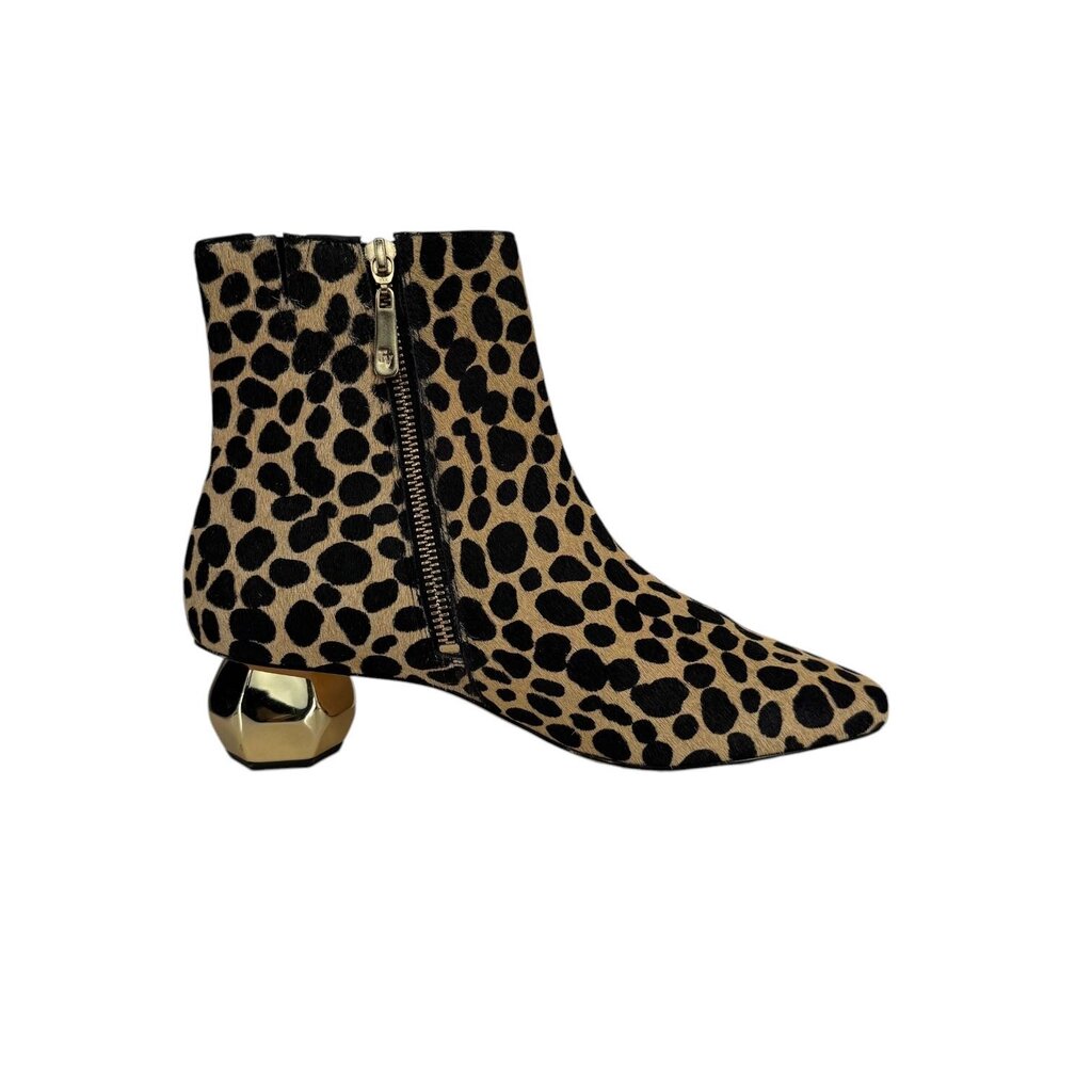 Marnie Calfhair Bootie with Dimensional Heel