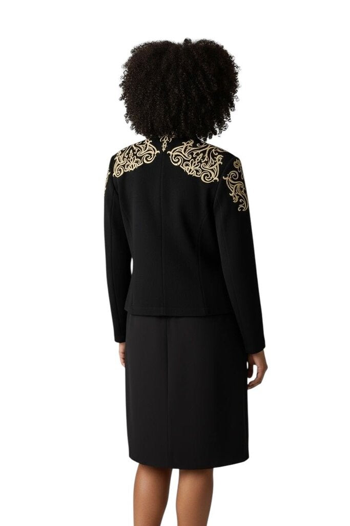 Knit w/ Gold Shoulder Accents \ IB5