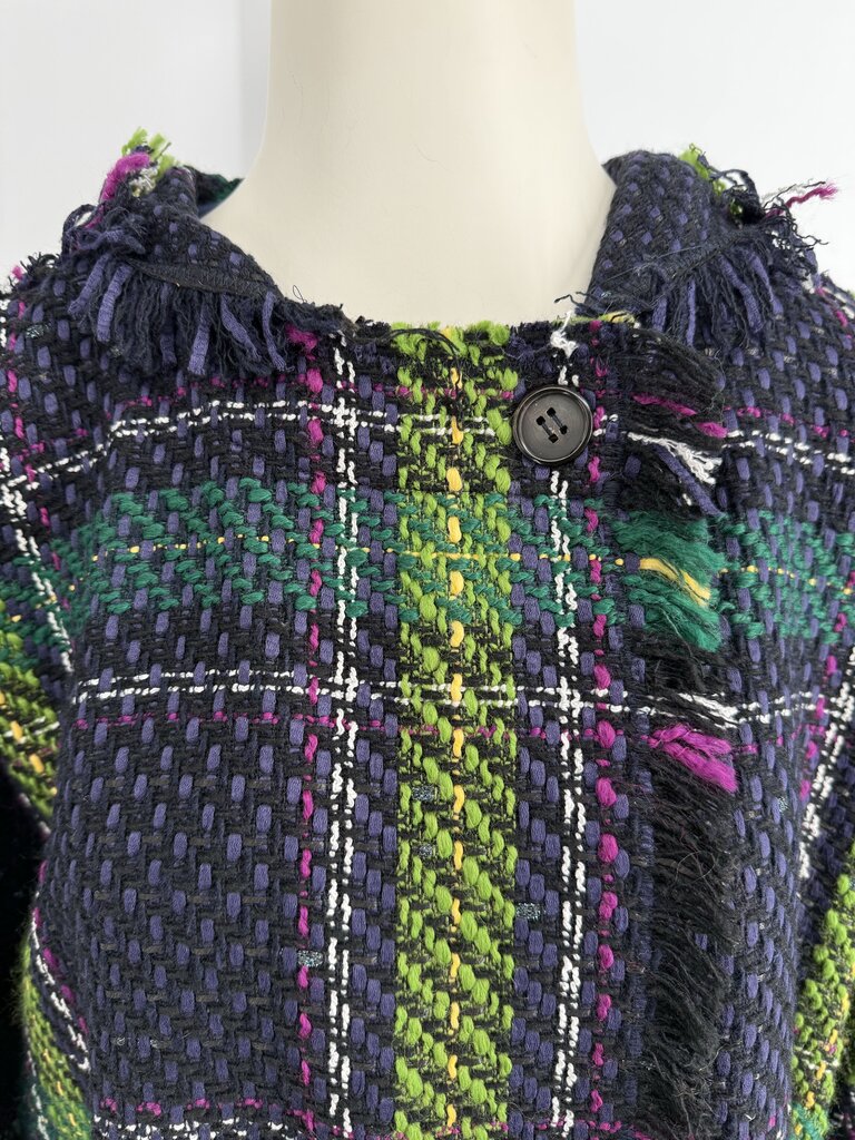 Plaid Cropped Jacket
