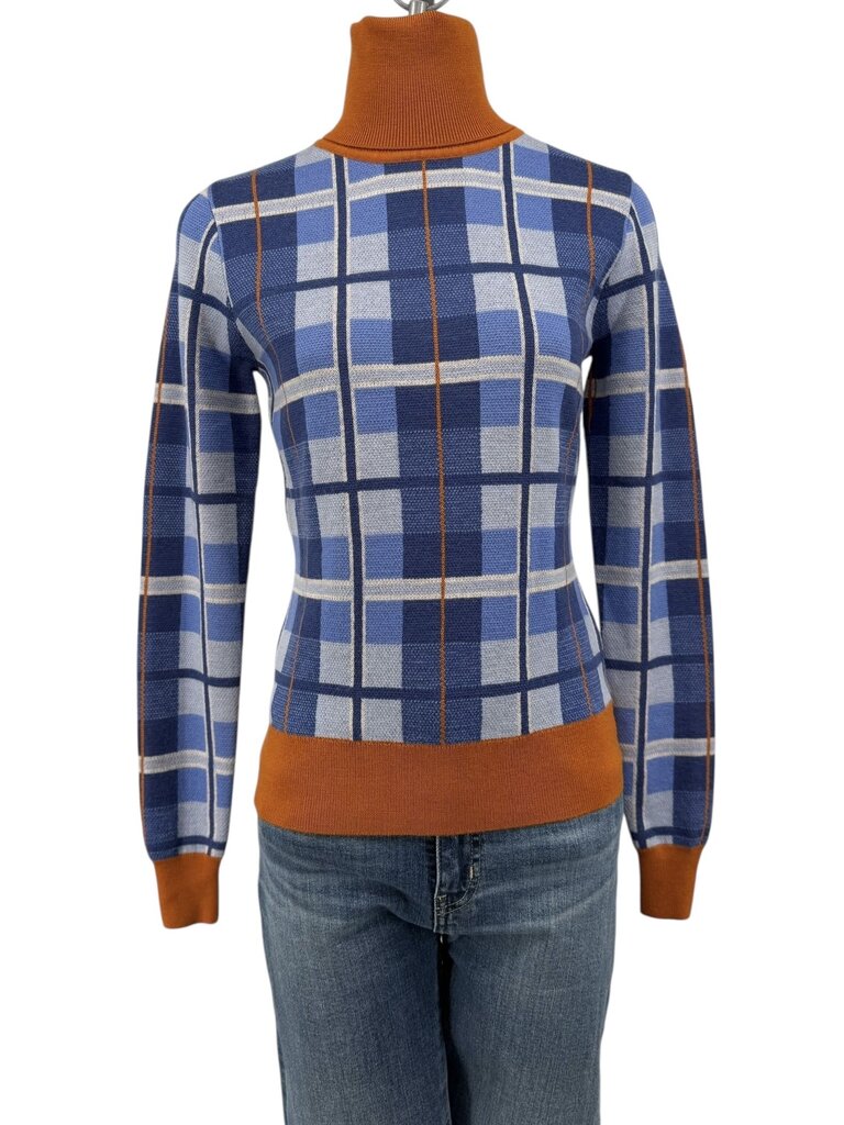 DoDoBarOr Women's Plaid Pullover Sweater NWT