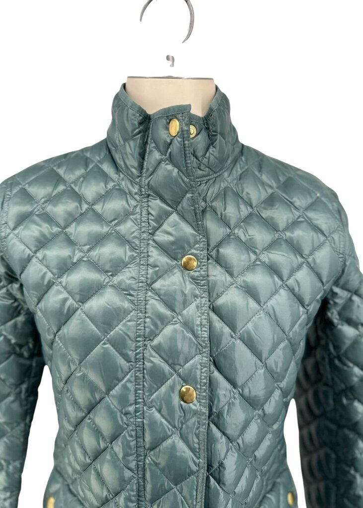 J Crew Women's Diamond Quilted Classic Barn Coat
