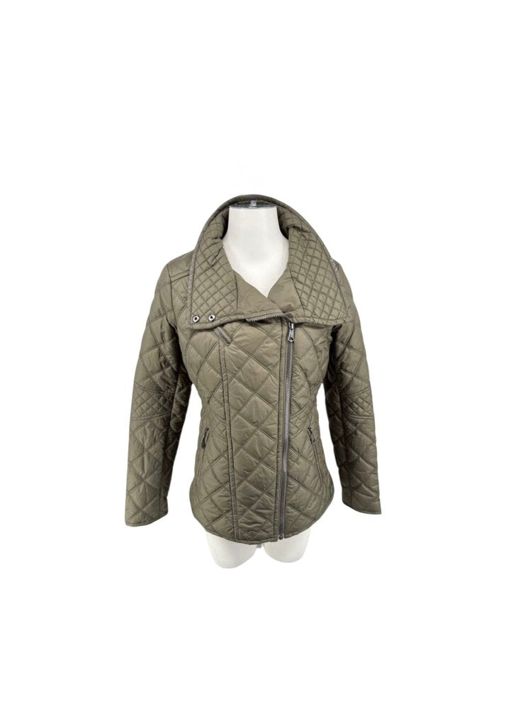 Marc New York Andrew Marc Green Womens Quilted Jacket