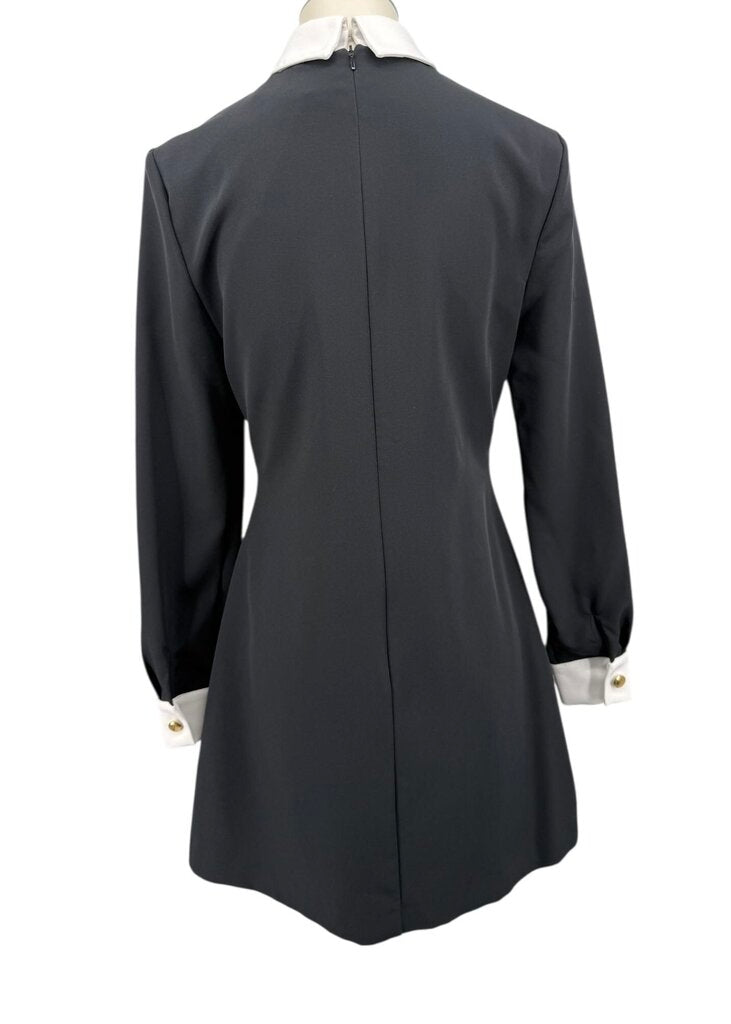 French Connection Echo Long Sleeve Collared Dress