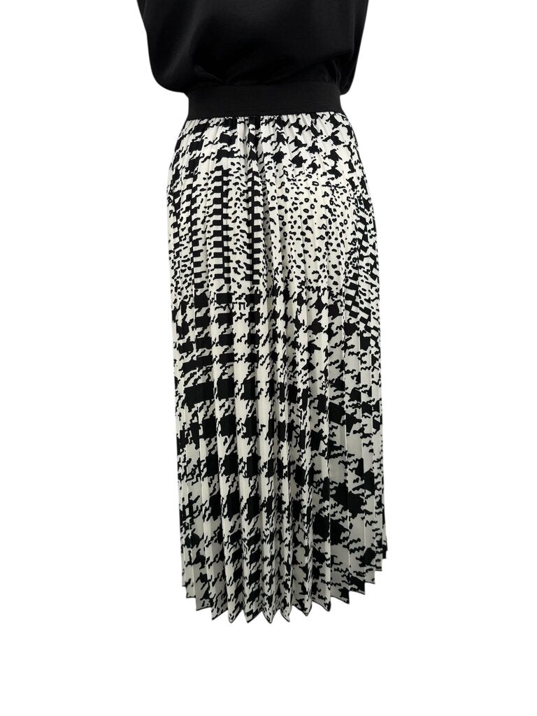 Pleated Checkered Skirt / JC5