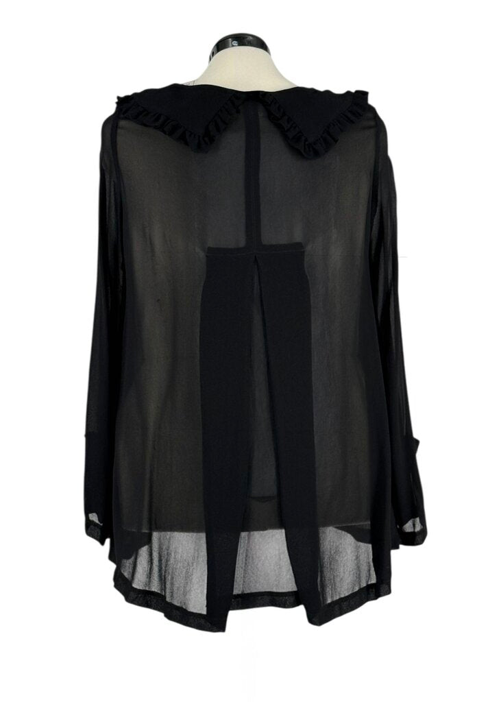 Camille Ruffle Neck Top \ JC5