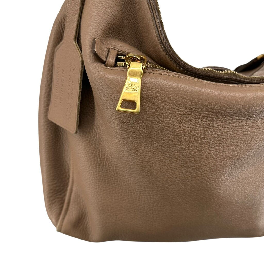 Prada Pushlock Shoulder Bag
