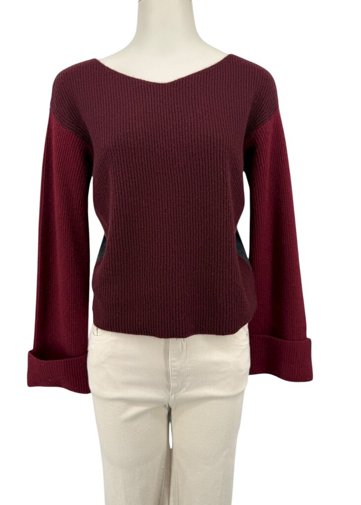 Vince Women's XS Color Block Cashmere