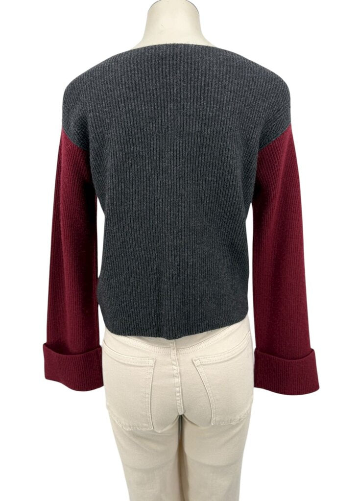 Vince Women's XS Color Block Cashmere