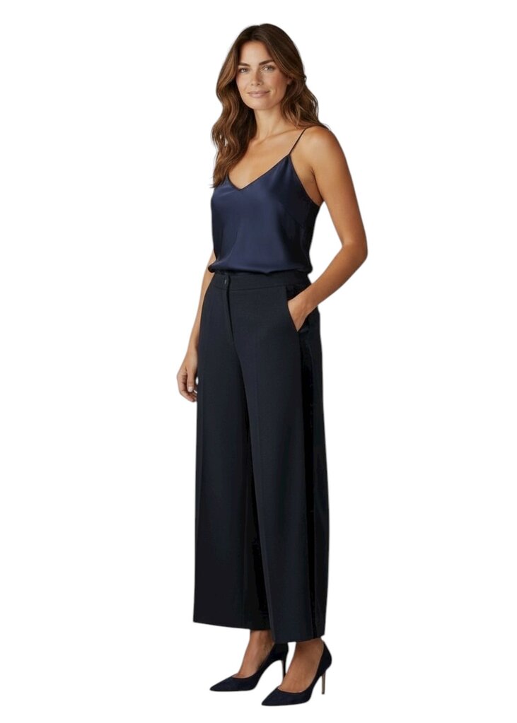 Talbot Runhoff NWT Wide Leg Tuxedo Stripe Formal Tweed Pant